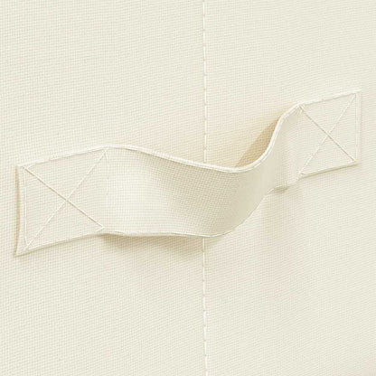 Caixa de arrumação 50x30x25 cm tecido cor creme