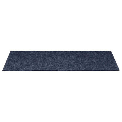 Tapetes de escada autoadesivos 15 peças 60x25 cm cinza azul retangular