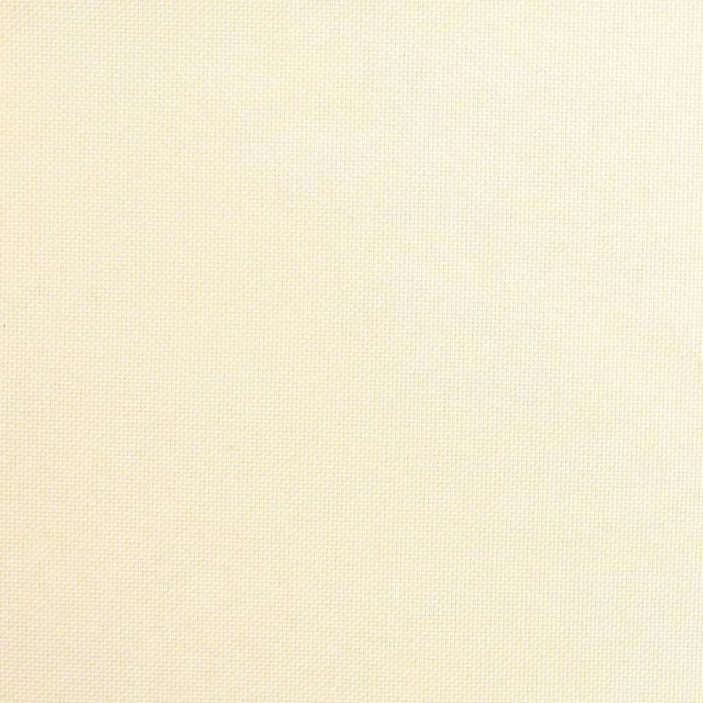 Bancos de bar 2 pcs tecido cor creme