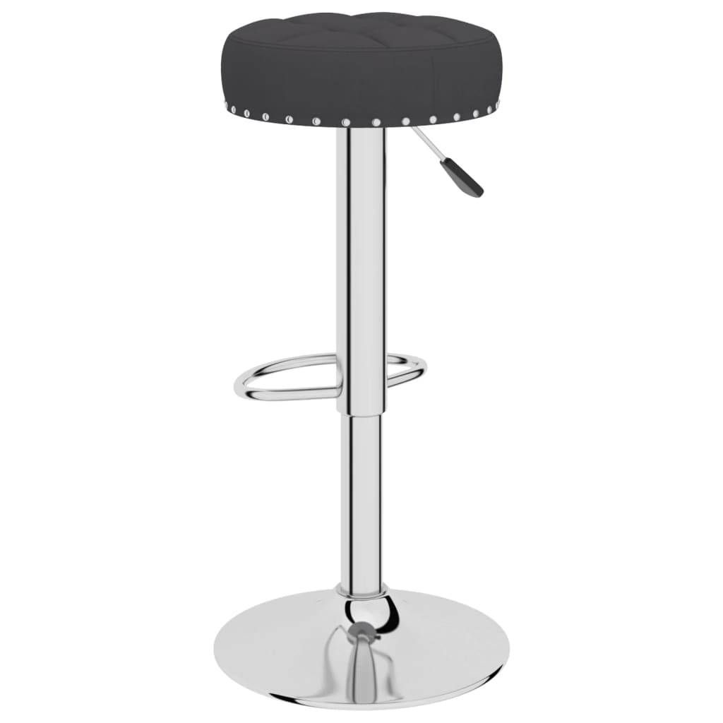 Bancos de bar 2 pcs tecido preto