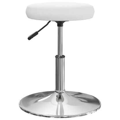 Cadeiras de jantar 2 pcs couro artificial branco