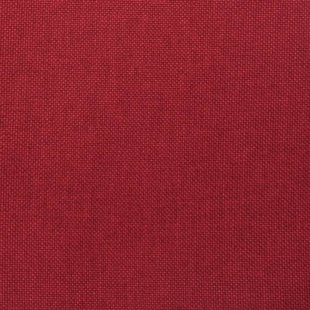 Banco de bar tecido vermelho tinto