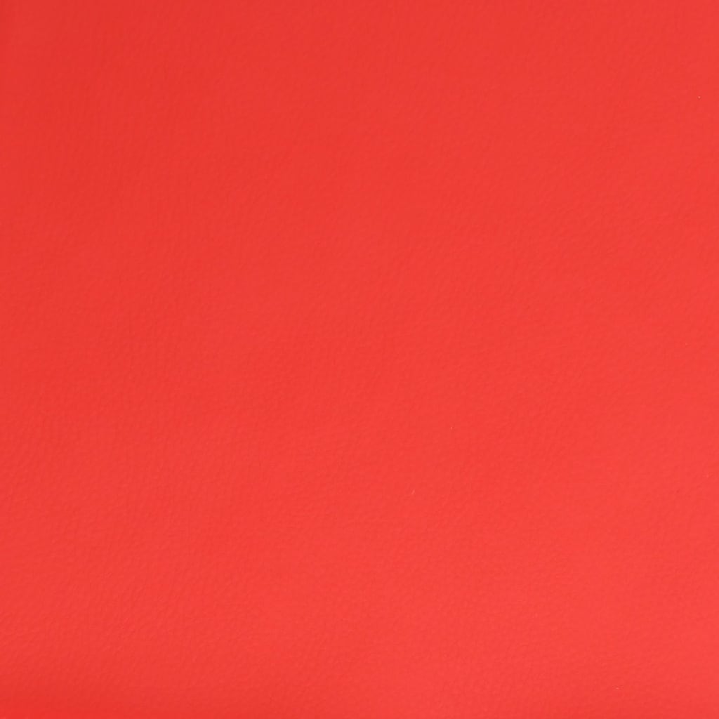 Bancos de bar 2 pcs couro artificial vermelho