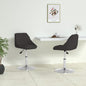 Cadeiras de jantar 2 pcs couro artificial preto