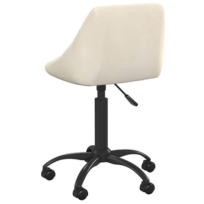 Cadeira de jantar veludo cor creme