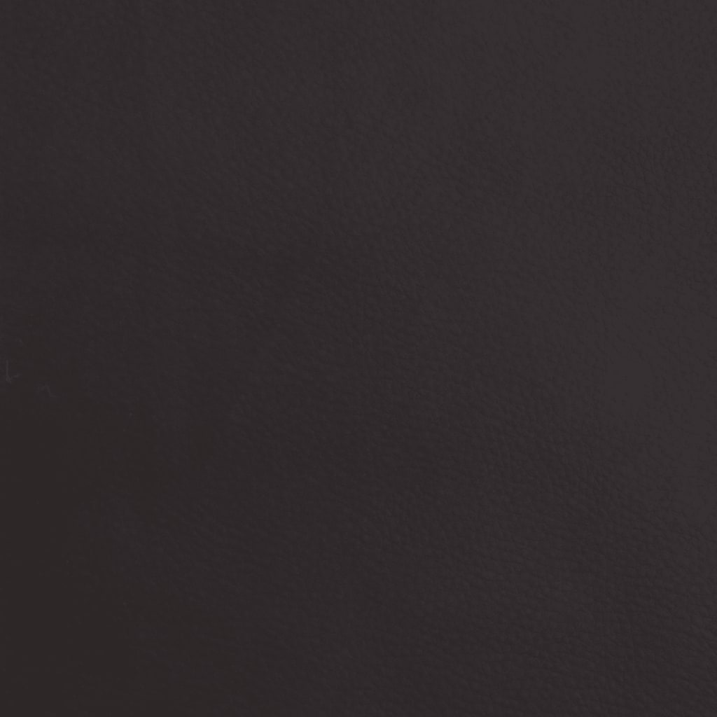 Cadeiras de jantar giratórias 2 pcs couro artificial preto