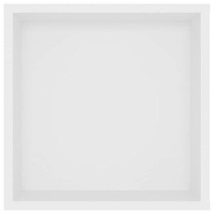 Armário de parede para TV 102x35x35 cm derivados madeira branco