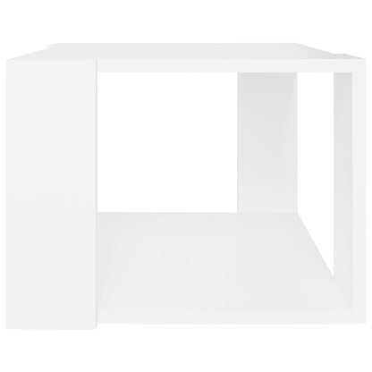 Mesa de centro 40x40x30 cm madeira processada branco