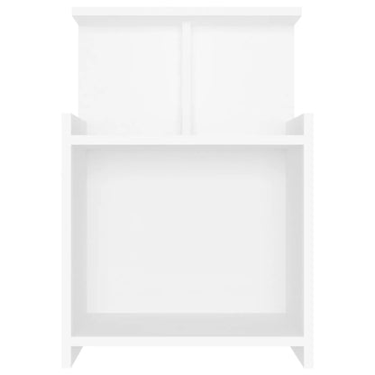 Mesa de cabeceira 40x35x60 cm derivados de madeira branco