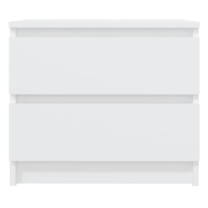 Mesa de cabeceira 50x39x43,5 cm derivados de madeira branco