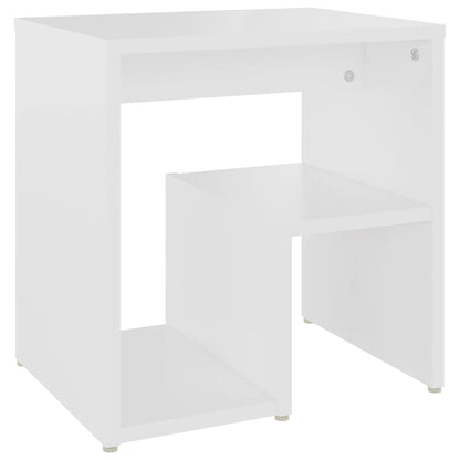 Mesas de cabeceira 2 pcs 40x30x40 cm derivados madeira branco