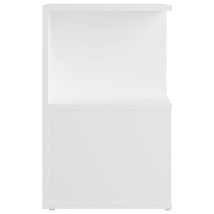 Mesa de cabeceira 35x35x55 cm derivados de madeira branco