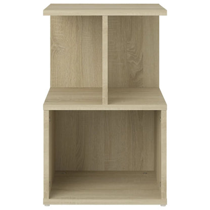 Mesa de cabeceira 35x35x55 cm derivados madeira carvalho sonoma
