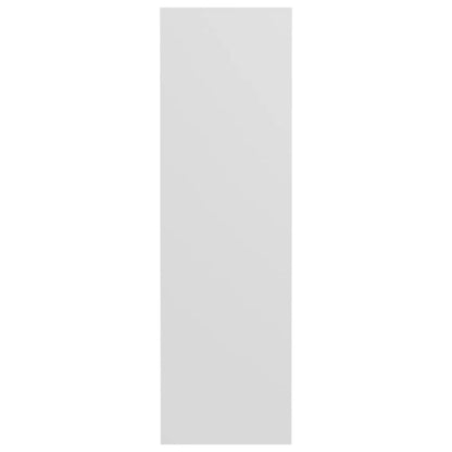 Sapateiras de parede 4 pcs derivados de madeira branco