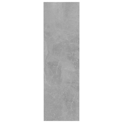 Sapateiras de parede 2 pcs 60x18x60 cm contrapl. cinza cimento