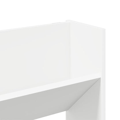 Sapateira de parede 80x18x60 cm derivados de madeira branco
