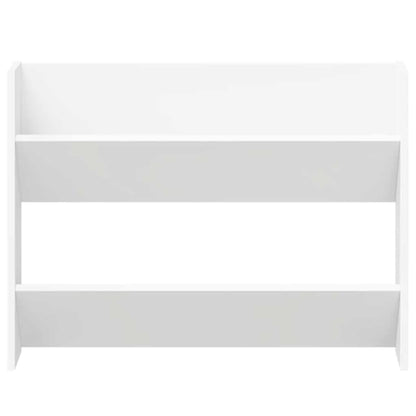 Sapateiras de parede 2 pcs 80x18x60 cm contraplacado branco