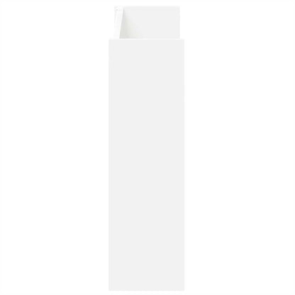 Sapateiras de parede 2 pcs 80x18x60 cm contraplacado branco