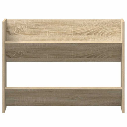 Sapateiras de parede 2 pcs 80x18x60cm contrapl. carvalho sonoma