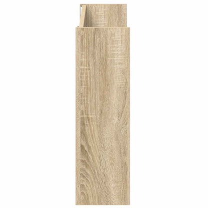 Sapateiras de parede 2 pcs 80x18x60cm contrapl. carvalho sonoma