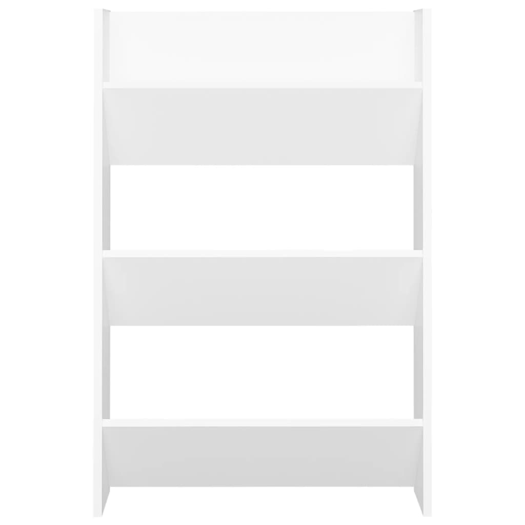 Sapateira de parede 60x18x90 cm contraplacado branco