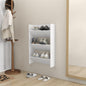 Sapateira de parede 60x18x90 cm contraplacado branco