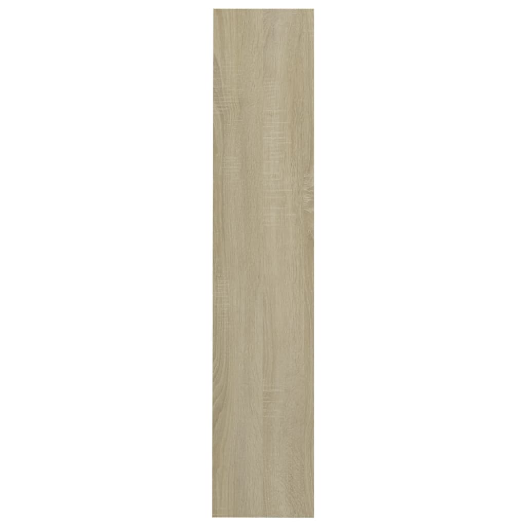 Sapateira de parede 60x18x90 cm contraplacado carvalho sonoma