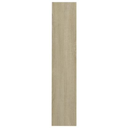 Sapateira de parede 60x18x90 cm contraplacado carvalho sonoma