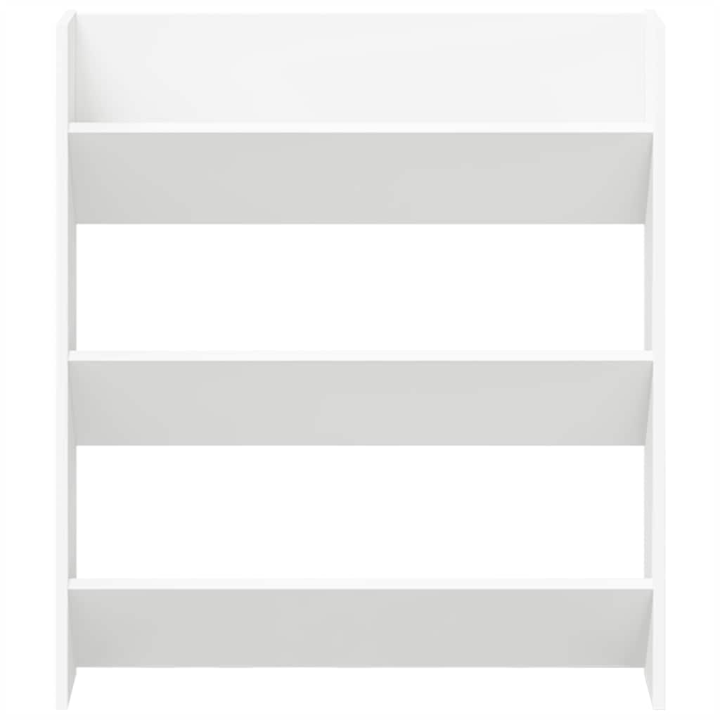 Sapateira de parede 80x18x90 cm derivados de madeira branco