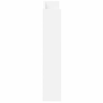 Sapateira de parede 80x18x90 cm derivados de madeira branco