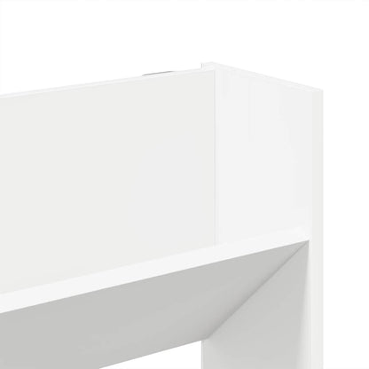 Sapateira de parede 80x18x90 cm derivados de madeira branco