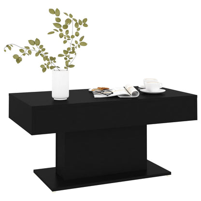 Mesa de centro 96x50x45 cm derivados de madeira preto