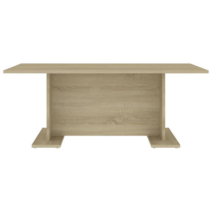 Mesa de centro 103,5x60x40 cm contraplacado carvalho sonoma