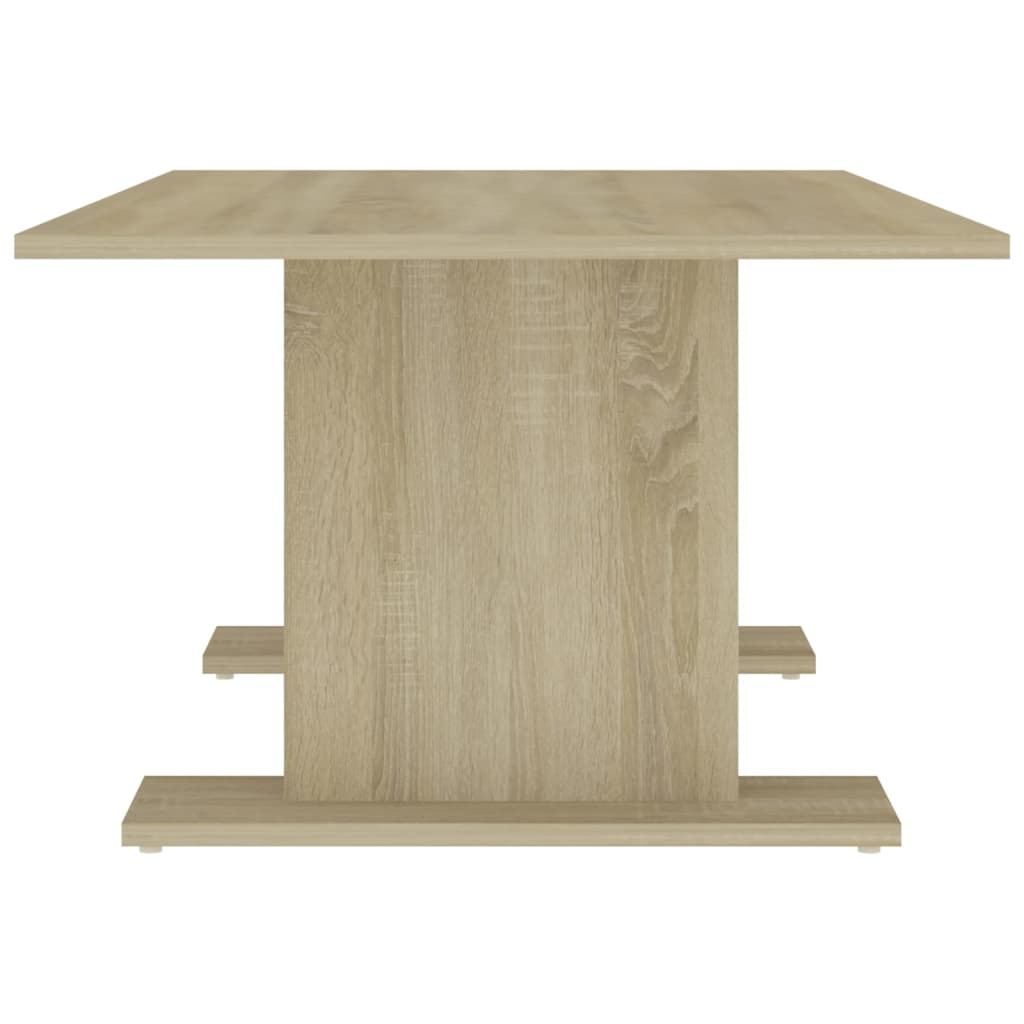 Mesa de centro 103,5x60x40 cm contraplacado carvalho sonoma