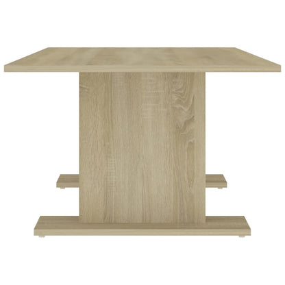 Mesa de centro 103,5x60x40 cm contraplacado carvalho sonoma