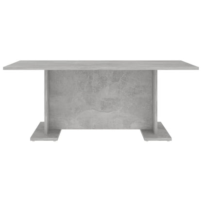 Mesa de centro 103,5x60x40 cm contraplacado cinzento cimento