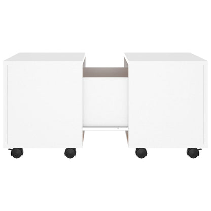 Mesa de centro 60x60x38 cm derivados de madeira branco
