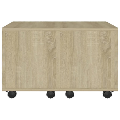 Mesa de centro 60x60x38 cm derivados de madeira carvalho sonoma