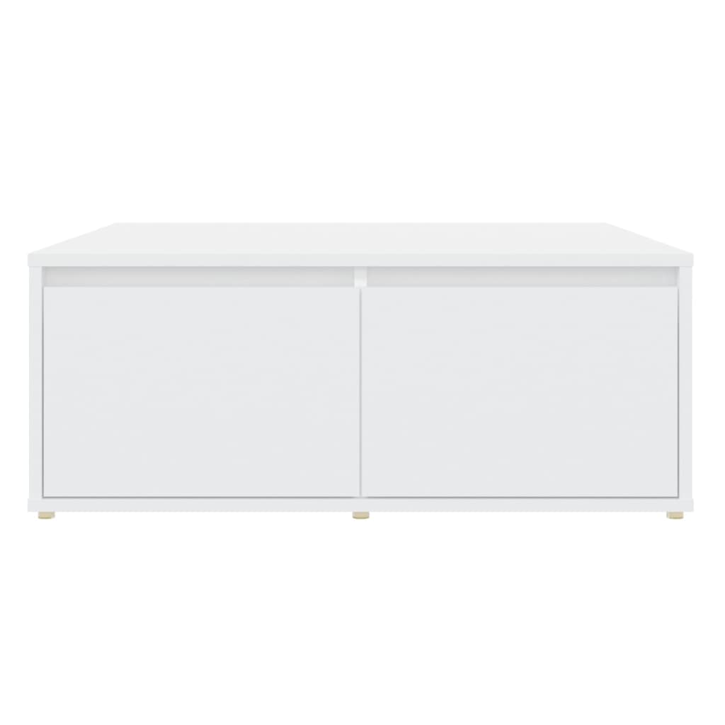 Mesa de centro 80x80x31 cm derivados de madeira branco