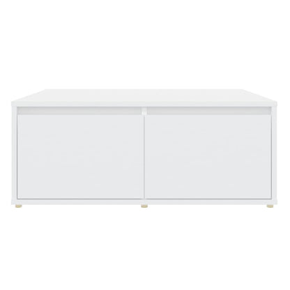 Mesa de centro 80x80x31 cm derivados de madeira branco