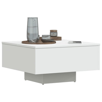 Mesa de centro 60x60x31,5 cm derivados de madeira branco