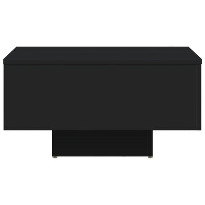 Mesa de centro 60x60x31,5 cm derivados de madeira preto