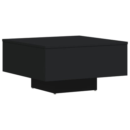 Mesa de centro 60x60x31,5 cm derivados de madeira preto