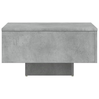 Mesa de centro 60x60x31,5 cm derivados de madeira cinza cimento