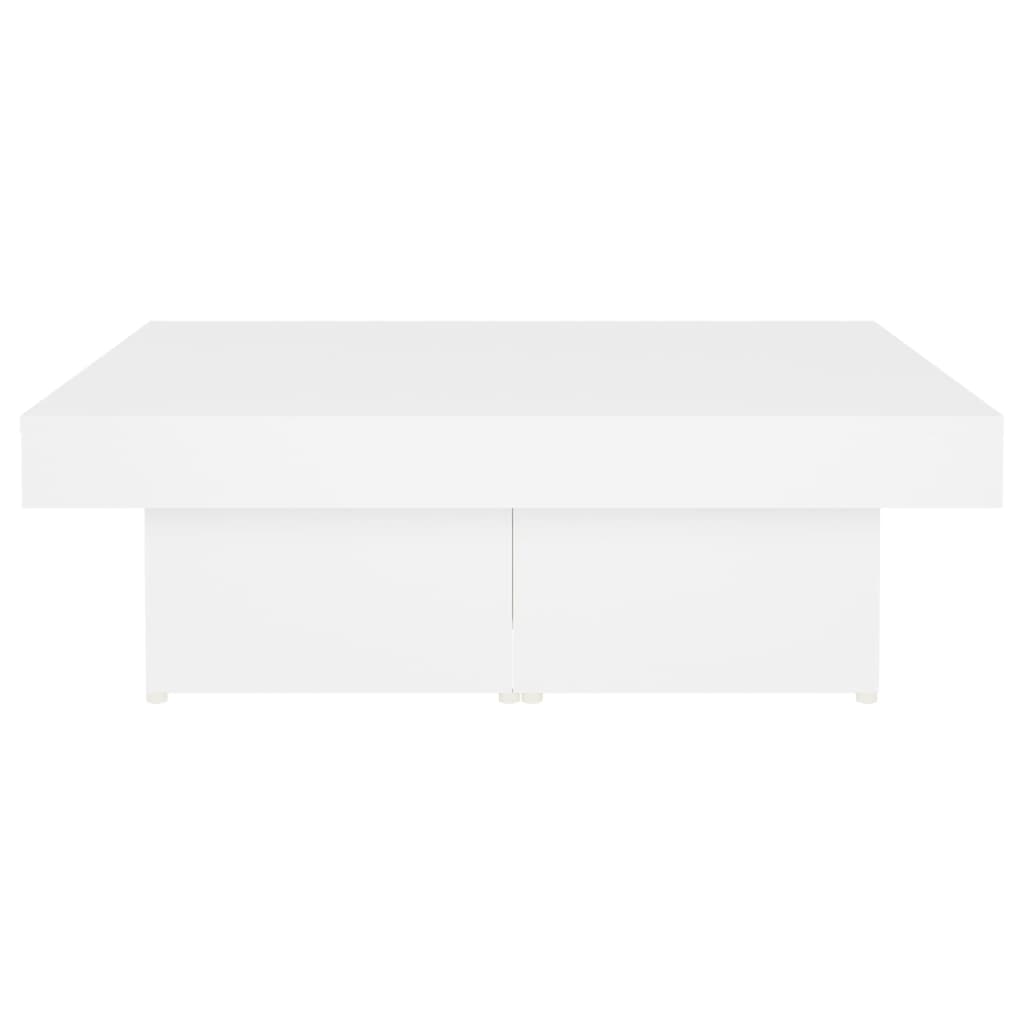 Mesa de centro 90x90x28 cm derivados de madeira branco