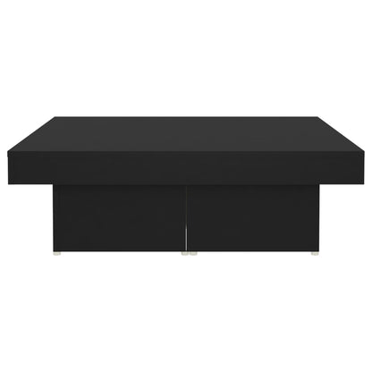 Mesa de centro 90x90x28 cm derivados de madeira preto