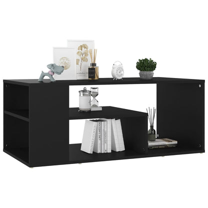Mesa de centro 100x50x40 cm derivados de madeira preto