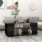 Mesa de centro 100x50x40 cm derivados de madeira preto