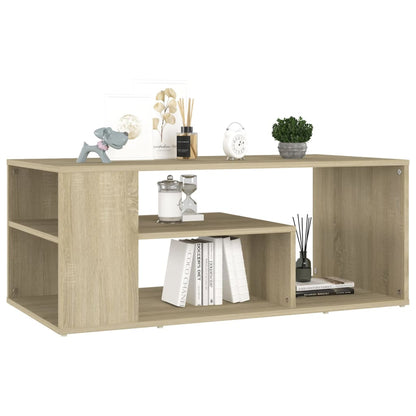 Mesa centro 100x50x40 cm derivados de madeira carvalho sonoma