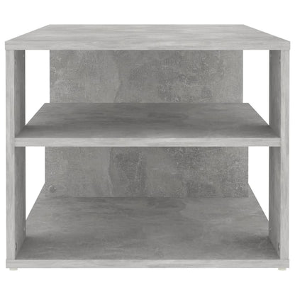 Mesa de centro 100x50x40 cm derivados madeira cinzento cimento